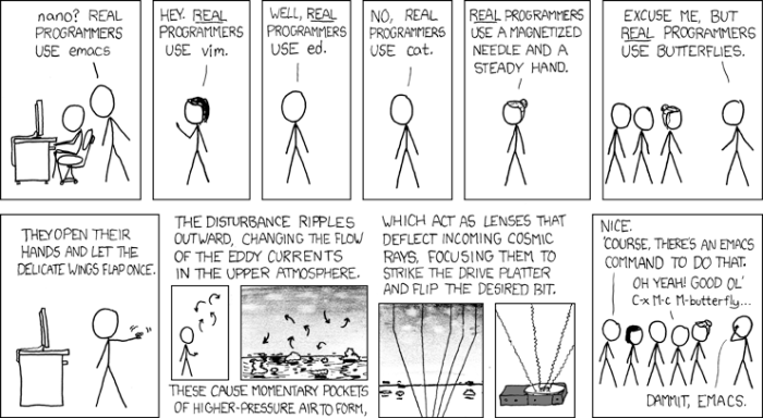 Real Programmers | xkcd.com