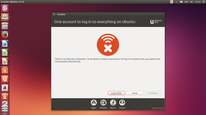 Ubuntu one en 13.10